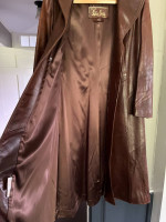 Vintage Leather Coat