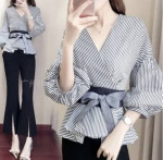 NWT WINTER STREET FASHION BUSINESS CHIC ME PUFF SLEEVE BLOUSE S:SMALL-LARGE