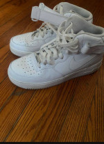 Mens high top Air forces