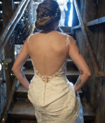 Lace/Open Back Wedding Dress