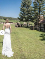 Lace/Open Back Wedding Dress