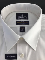 Brand New! Stafford Long sleeve button down Dress Shirts, Regular Fit,