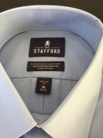 Brand New! Stafford Long sleeve button down Dress Shirts, Regular Fit,