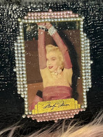 Marilyn Monroe Custom design VTG clutch purse MEYERS + bonus !