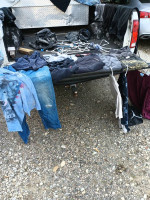 2 Bags men's L and XL clothes