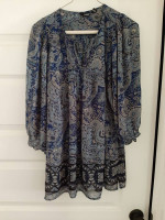 Ladies Pull-over Blouse by ana - Size Large