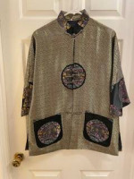 Women's Chinese Silk Smock Top
