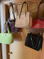 Closet Clean-Out of Purses