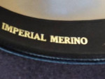 Hat Cowboy / Western, 100% Wool Vintage Imperial Merino