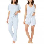 Lucky Brand 4 Piece Terry Pajama Sets
