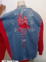 Handmade Jacket Square Dance Wrangler Jeans Sweatshirt