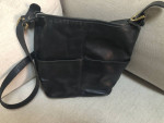 Coach Shoulder Purse, Navy