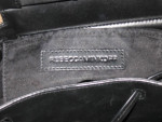 Rebecca Minkoff Sofia Backpack, black leather w/ multi-color tassle