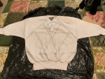 White embellished top L NWT