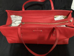 Kate Spade rare leather wide shoulder bag RED