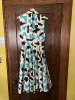 Pinup Coutour sleeveless midi rockabilly vintage reproduction 50s 60s