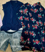 Maternity clothes size medium and large