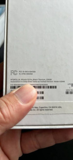 Brand new iphone 15 pro unlocked