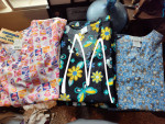 Scrub tops