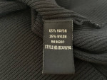 BCBG Maxazria Black Size Small 3/4 Sleeve V-Neck Dressy Top