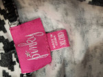 Girls 16 Pinky ROCK rocker dress leather skirt, b/w checker top. Lot 0