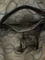 ŌE genuine leather tote