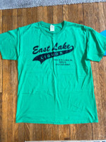 Two Large East Lake Liquor T-Shirts