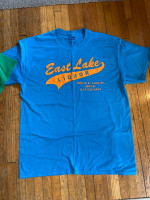 Two Large East Lake Liquor T-Shirts