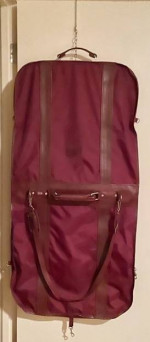 American Tourister Burgundy Garment Bag