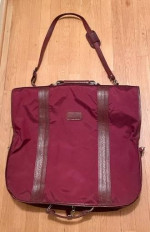American Tourister Burgundy Garment Bag
