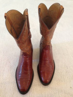 Size 10.5 Lucchese "Classic" Lizard Boot