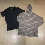 Polo Shirt and Jersey Hoodie - Men's Small