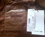 Lacoste ladies soft lamb leather jacket, cotton lining,12, Retail $625