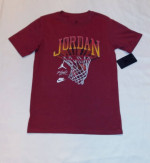 Jordan Boys Youth 2pc Warmer Bottom & Tee Set - Large