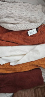 HUGE women's plus fashion clothing chunky knit sweaters dresses tops f