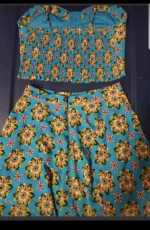 Flying Tomatoe two piece crop top and skirt set! 🍅 NEW!