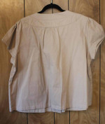 Art & Soul Jacket Womens  Tan Top Collard Button Up AT THE TOP