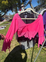 Y2K pink top