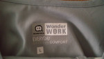 WonderWink Scrubs Light Grey NWOT (Womens L Top & PM Pants)