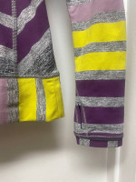 LULULEMON STRIPED LONG SLEEVE TOP Sz 4