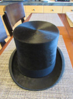 vintage victorian top hat
