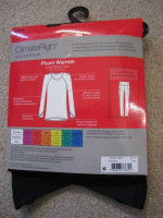 ClimateRight Women's Base Layer Plush Warmth Top / Leggings Cuddl Duds