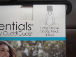 New in package white Cuddleduds top