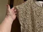 Glitz, Glamour, Style in Designer Adrianna Papell top - LIKE NEW