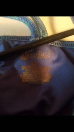 Like new blue and purple small workout top