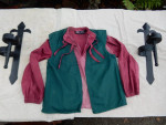 REN FAIRE CLOTHS kids size top shirt and vest