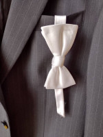 Excellent condition large size suit-top with bow tie