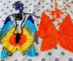 Handmade Butterfly Top