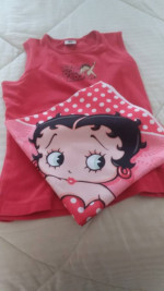 Betty Boop Top & Bandana
