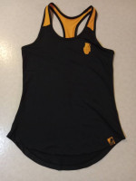 Grenade Wear Sport Fitness Black with Yellow Tank Top XS Mint Conditio
